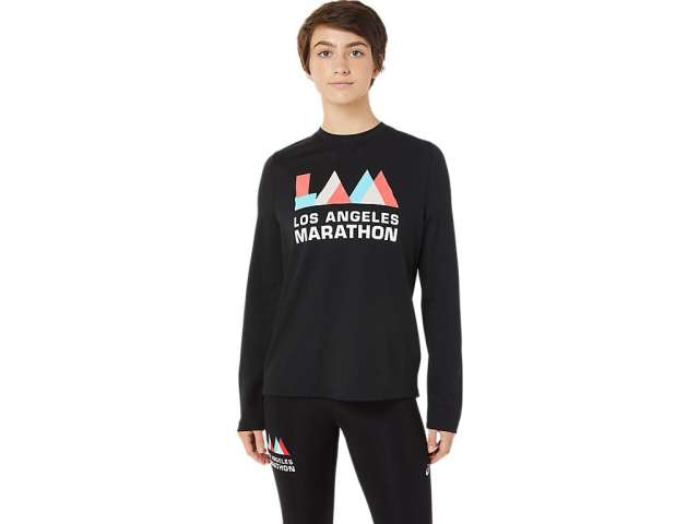 Asics Lam Ready-set Ii Long Sleeve μαυρα | s0VfUnYJt