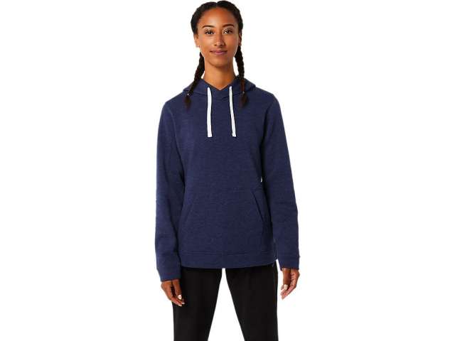 Asics Pullover Peacoat Heather | cC04UBFlk