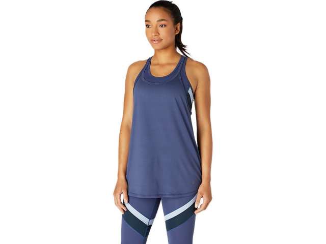 Asics Tank μπλε | O7tkTkdz6
