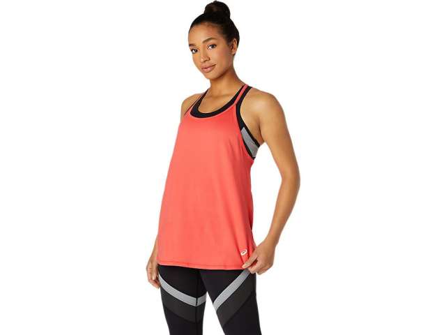 Asics Tank ροζ | XXm8JMAE6