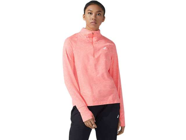 Asics Thermopolis Half Zip κοραλι | oh5RYRCXD